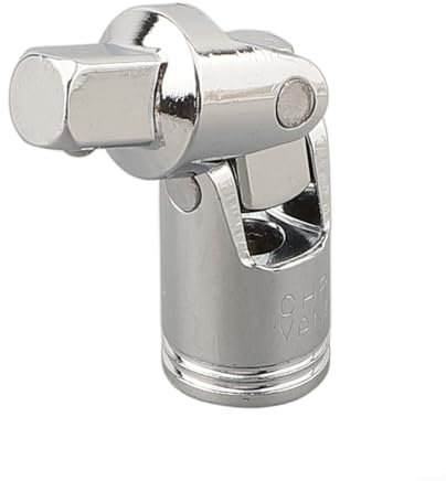 Jeu de douilles articulées, adaptateur d'entraînement pivotant, acier au chrome vanadium (3-8)