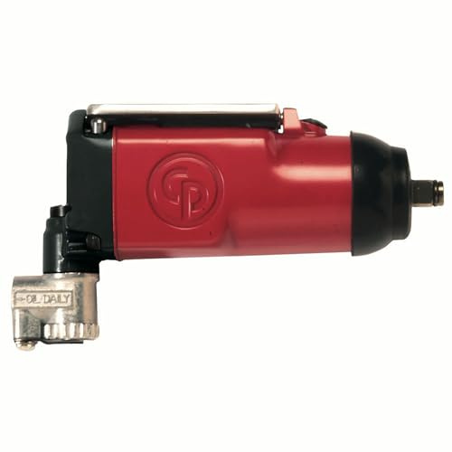 Chicago Pneumatic CP7722 3/8 Inch Air Impact Wrench, 90 ft. lbf/122 Nm, 9500 RPM, Butterfly, Rocking Dog, 4 Positive Power Settings, 360 Swivel Inlet