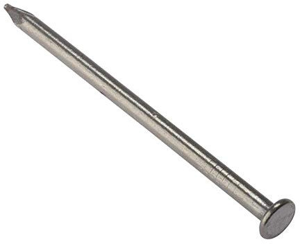 ForgeFix Round Head Nails | 2.65 x 50mm | Bright | Bag 2.5KG