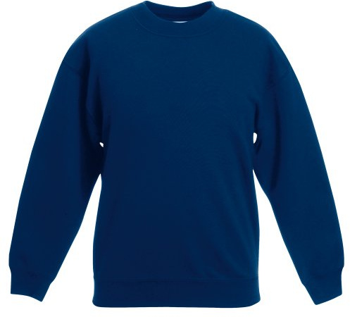 Fruit of the Loom Unisex Classic 80/20 set-in tröja för barn