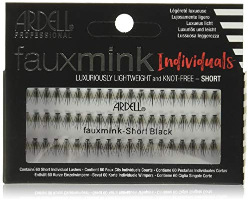 ARDELL Faux Mink Individuals Short Künstliche Wimpern, Black, 25 g