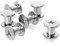 QWORK® Rivetti a Vite , Borchie a vite , Rilegatura a Vite , Rivetti Bottoni per Artigianato Cuoio DIY per Album , borse libri , vestiti , stivali , in Acciaio , 100 Sets , M5x6mm