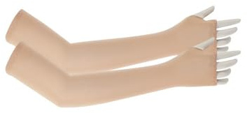 Anevous 1 paire de manchons pour enfant, unisexe, manches de protection solaire, manches de basketball, manches de bras anti-UV, manchettes de bras pour filles, garçons, volley-ball, football, golf