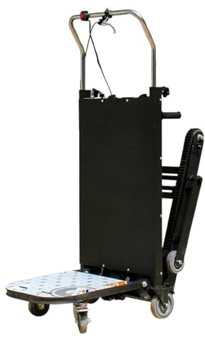 LMYYDES Electric Stair Climbing Dolly with 48V 72Ah Battery & 2980W Motor, Folding Power Hand Truck for Moving Heavy Boxes, Appliances Up and Down Stairs