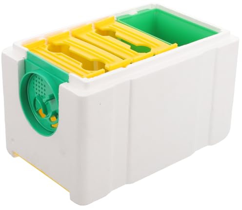 Gadpiparty Scatola di Fecondazione Api Arnia Multi Apicoltura Accessorio Stabile e Resistente per Impollinazione e Allevamento Api per Giardino e Balcone