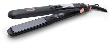 Kiepe 8450 Home Precision Triwave Styler - Styler 3 in 1 per look lisci, onde naturali e volume con piastre in ceramica e controllo digitale della temperatura - Tecnologia a vapore, temperatura