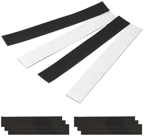 Magnetic Strips, Magnetic Tape, Featuring Adhesive Backing | Suitable for for Crafts, DIY, Whiteboard and Home Organization
