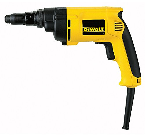 DeWalt DW269K-QS - Atornillador con embrague ajustable de baja velocidad (540 W, 1000 rpm)