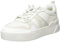 Lacoste Damen Low-Top Sneaker L002 0722 1 CFA, Frauen Halbschuhe,straßenschuhe,Strassenschuhe,Freizeitschuhe,Turnschuhe,Weiss (21G),38 EU / 5 UK