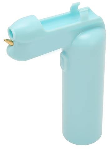 Dpofirs Marqueur Aérographe électrique, Batterie Li-ion 1200 MAh, Lampe de Chargement USB, Stylo Graffiti électrique Portable pour Dessin, Imagination des Enfants (Lac Bleu)