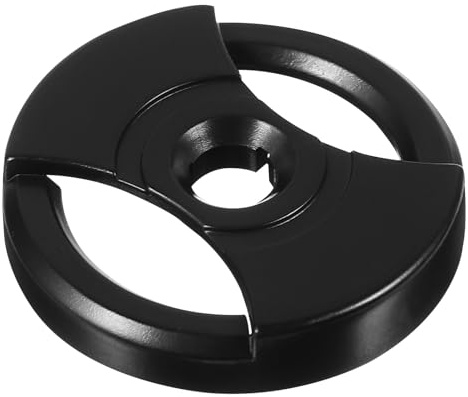 FIXOSHEE Adattatore per Dischi in Vinile da 45 Giri Accessorio per Giradischi Stampaggio Monoblocco in Materiale Resistente Design Semplice e Superficie Liscia per Uso Prolungato
