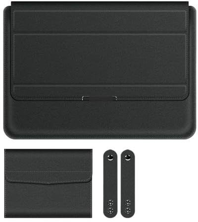 PU Läder Laptop Sleeve Bag Fodral for 12 13 14 15,6 tums skal Lämplig for Macbook Air Pro Retina Dell HP Lenovo ASUS