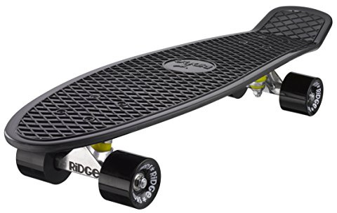 Ridge Skateboards 27 Nickel Mini Cruiser - Skateboard, 69cm, Hecho en el Reino Unido