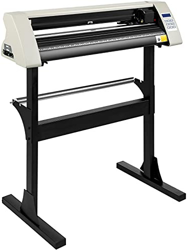 VEVOR Plotter da taglio in vinile, 375 mm, precisione di taglio ± 0,01 mm, compatibile con MAC & Windows, plotter con unità USB, plotter da taglio 8 kg