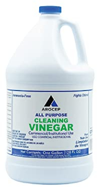 CPDI All-Purpose White Vinegar Cleaning Solution, 1 Gallon, Multi-Surface Cleaner for Hard Water Stains, Bathroom and Kitchen Surfaces, and Clothes, Effective Deodorizer