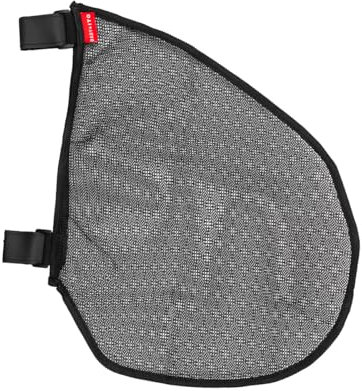 NUZAMAS Side Sling Cargo Net Side Sling Kinderwagen-Aufbewahrungszubehör Verstellbare Riemen Schwarz Universeller Kinderwagen-Organizer Mesh-Cargo-Netz für die Aufbewahrung von Kinderwagen