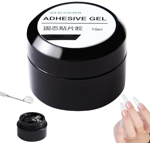 Colla Per Unghie In Gel Solido Da 10 Ml - Per Stampa e Punte Morbide | Lunga Durata