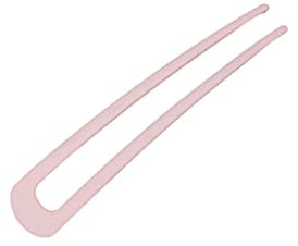 SUIOPPYUW Bastoncini per capelli a forma di U Semplicità coreana Modellazione Styling Accessori per copricapo a coda di cavallo leggera a forcella per donna, Rosa