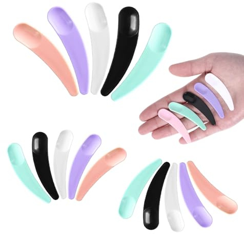 Wopanxye Confezione da 200 spatole cosmetiche, applicatore per maschere per labbra, spatola per trucco, mini cucchiaio multiuso per miscelare creme e lozioni, cura della pelle o raschiare barattoli