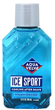 Aqua Velva Ice Sport Cooling After Shave 3.50 oz (Pack of 8)