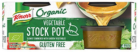 Knorr Organic Vegetable Stock Pot, 104 g