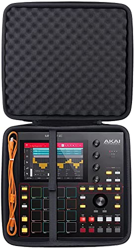 co2CREA Hart Reiseschutzhülle case Tasche für AKAI Professional MPC One/MPC One+ Standalone Drum Machine,Nur Tasche