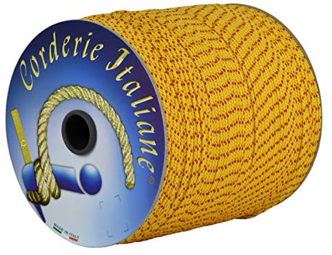 Corderie Italiane 006075011 Cordón de construcción Extra Amarillo 2 mm - 50 m