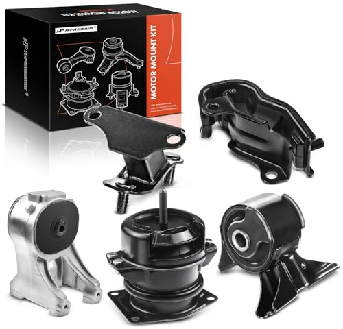 A-Premium Engine Motor Mount and Transmission Mount Set of 5 Compatible with Honda Odyssey 1999 2000 2001 2002 2003 2004 V6 3.5L Automatic Transmission