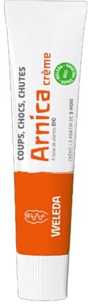 WELEDA - Arnica Crème - Coups, Chocs, Chutes - Utilisable dès l'Âge de 9 Mois - Natrue, Tube de 70 g