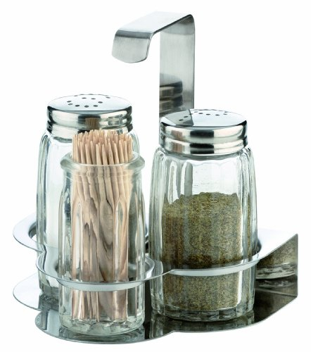 Tescoma Ensemble classique salière-poivrière et cure-dents