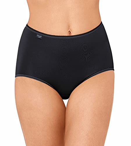 sloggi Mujer 24/7 Microfibre H Maxi C3P, Negro, 48