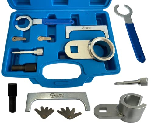 AMD TOOLS Motor Einstellwerkzeug Zahnriemen für VW T4 Crafter LT 2.5 TDI 2.4 D Arretierung