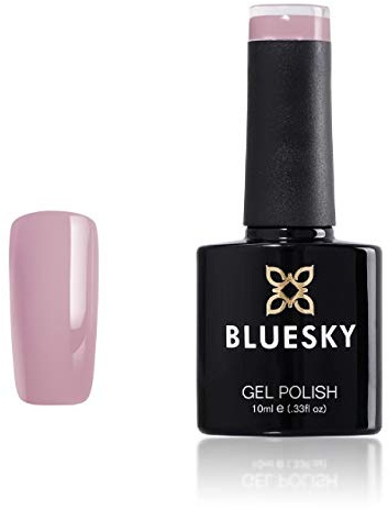 Bluesky Gel Nail Polish, Glow in the Dark, Good Vibes, Glowing 05, Purple, Halloween, Long Lasting, Chip Resistant, 10 ml (Requires Drying Under UV LED Lamp)