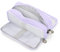 KidsPark Federmäppchen Mädchen Jungen, Mäppchen Mädchen Teenager, Federmäppchen Groß mit 3 Fach, Pencil Case für Kinder Erwachsene, Etui Schule Studenten Federtaschen, Violett