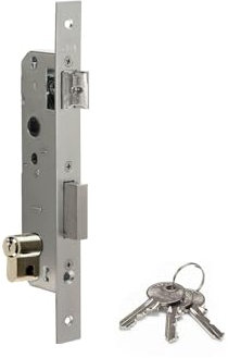 CERRADURA METALICA NEW FORI PICAPORTE+PALANCA E=20 44661.20.0.01.12 CISA