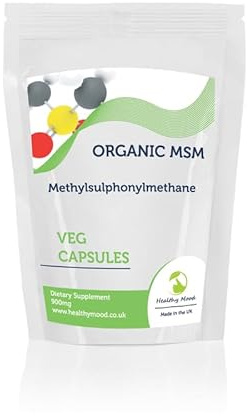 MSM Capsules 900mg Veg HPMC Capsules Methylsulfonylmethane Health Supplements Healthy Mood UK