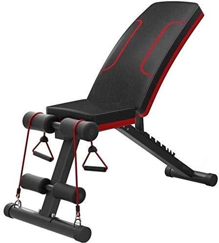 Adjustable Weight Bench,Bench Press Weight Bar Bench Press Bench Strength Training Plates Multi-Functional Dumbbell Bench Incline Bench for Home Gym for Full Body Workout