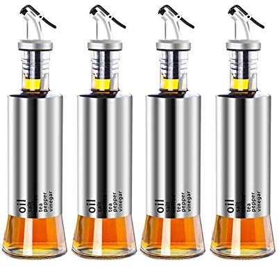 Distributeur d'huile, vaporisateur d'huile, bouteille distributrice d'huile d'olive, distributeur de bouteilles d'huile et de vinaigre, bouteille d'huile d'olive en verre, bouteille d'huile anti-fuite