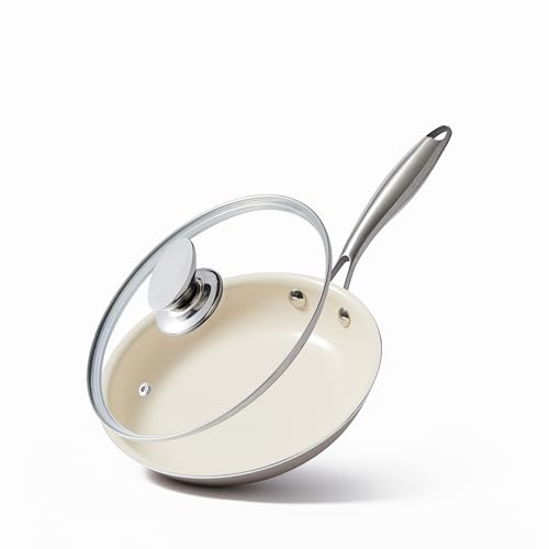 Jovire Ceramic Nonstick Frying Pan(24cm+Lid)