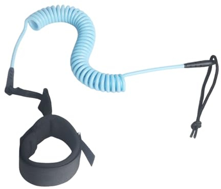Generico Leash A per Tavola da Paddleboard | Corda Elastica di Sicurezza per la Gamba da Tavola da Surf,Leash di Ricambio per Paddleboard | per Uomini Adulti Giovani Adolescenti Principianti Hobbisti