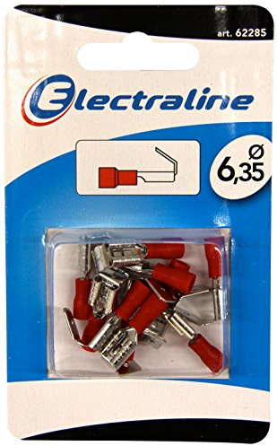 Electraline 62285 Capocorda, Diametro 635 mm, Rosso