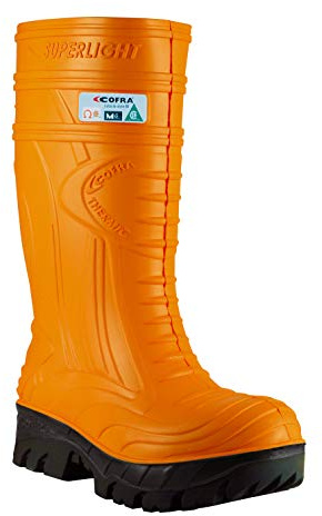 Cofra 00040-CU4.W10 Thermic Metguard EH PR Safety Boots, 10, Orange