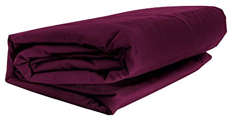 GMD Living Mr. Sandman Spannbettlaken ELASTAN Classic, Farbe:291-aubergine, Größe:140-160 x 200-220 cm