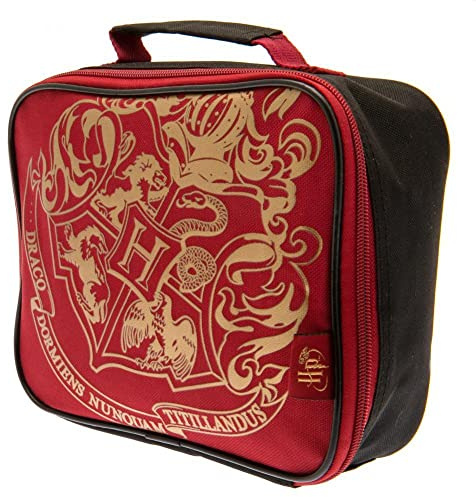 Harry Potter Hogwarts Crest Lunch Bag (One Size) (Red/Gold)