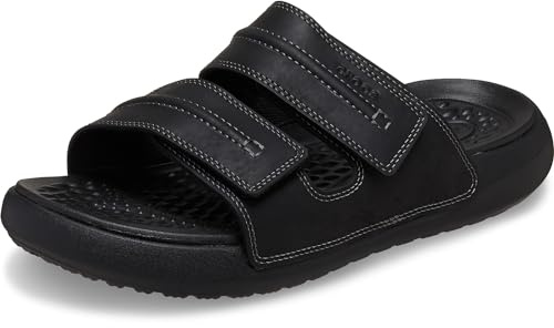 Crocs Men's Yukon Vista Lr Ii Sandal, Black, 9 UK