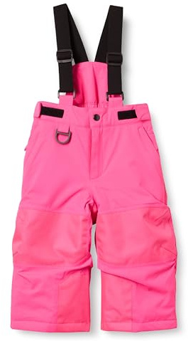 Amazon Essentials Unisex Kids' Insulated Waterproof Ski & Snow Pants, Breathable, Neon Pink, X-Small