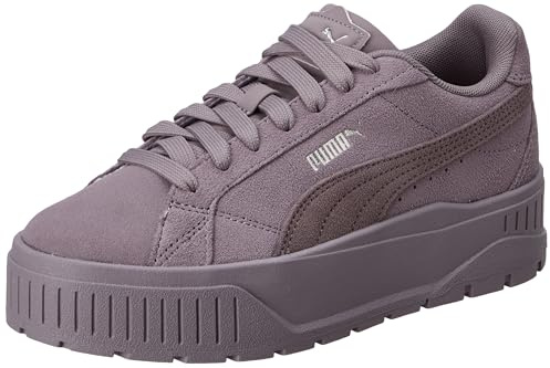 PUMA Karmen II Damen-Sneaker, Pflaume Jam-Raisin Silver, 38 EU, Plum Jam Raisin PUMA Silber, 38 EU