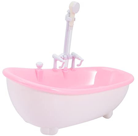 Warmhm Elektrische Puppenbadewanne Miniatur Für Kinder Sprayer Puppe Badespielzeug Baby Bathrub Kinderspielzeug