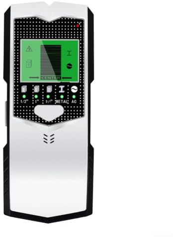 Détecteur mural avec détection multifonction comprenant des fils sous tension, des clous en métal et en bois, dispose d'un écran LCD, d'un étalonnage automatique, d'un courant alternatif pour une