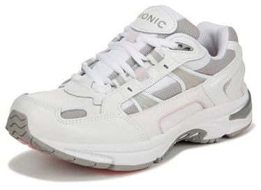 Vionic Women's Trainers - Walker Classic, Pink Leather, UK 4, Wide Fit